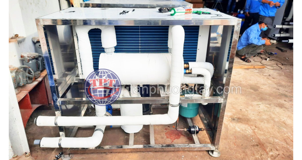 Máy Làm Lạnh Nước - Máy Làm Lạnh Nước Biển - C.P Việt Nam - Vũng Tàu