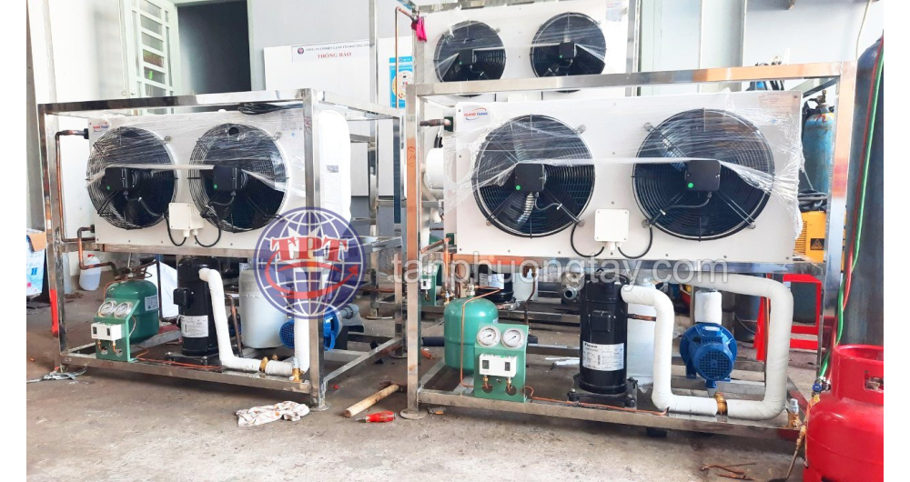 Máy Làm Lạnh Nước - Máy Làm Lạnh Nước Biển - C.P Việt Nam - Vũng Tàu