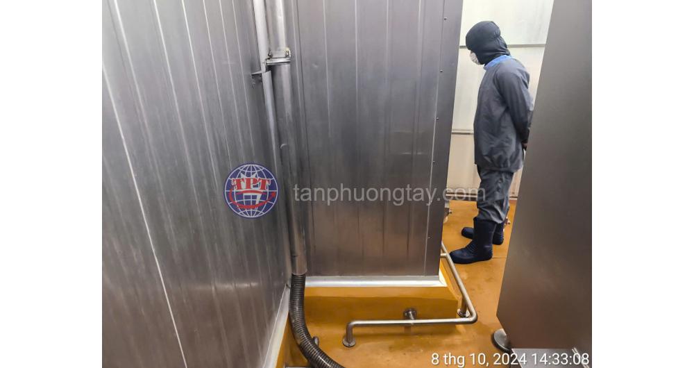 ỐP PANEL INOX - C.P. VIỆT NAM – NHÀ MÁY CHẾ BIẾN SẢN PHẨM THỊT HÀ NỘI