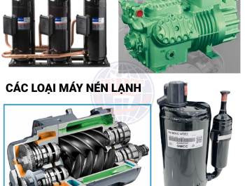 Tổng Hợp Các Loại Máy Nén Lạnh Theo Cấu Tạo, Công Suất Và Thương Hiệu
