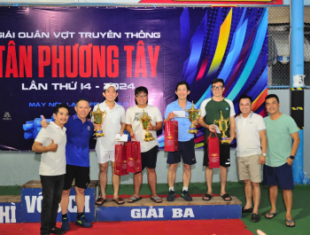 Giải quần vợt truyền thống cúp Tân Phương Tây lần thứ 14 năm 2024