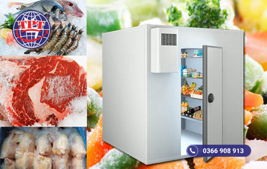 Ứng dụng kho lạnh trữ đông thực phẩm