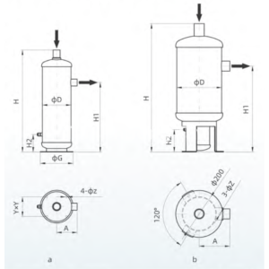 BÌNH TÁCH DẦU O&F - DÒNG F-56