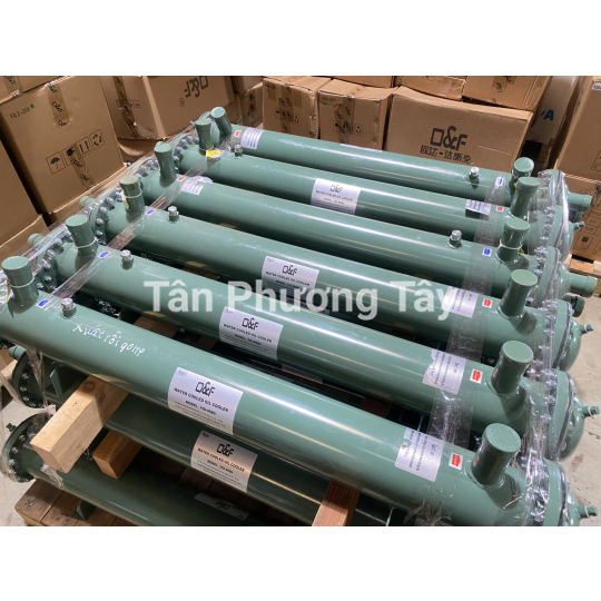 BÌNH LÀM MÁT DẦU GIẢI NHIỆT NƯỚC CHO TRỤC VIS O&F - DÒNG FOI