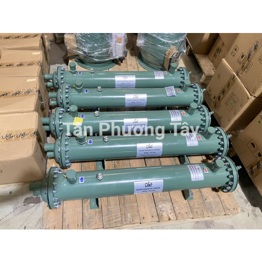 BÌNH LÀM MÁT DẦU GIẢI NHIỆT NƯỚC CHO TRỤC VIS O&F - DÒNG FOI